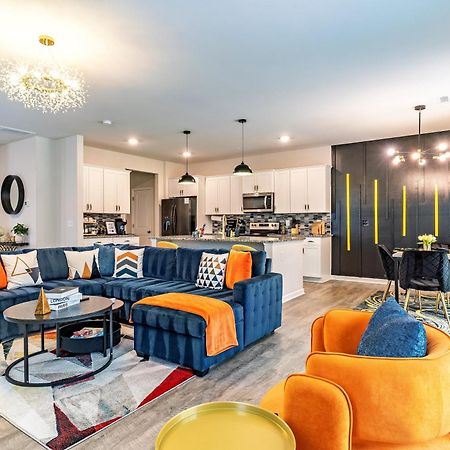 Raleigh Luxe Family Retreat- 15 Min To Downtown, Kids Gear, Fast Wifi For Wfh, Ev & Pet Friendly Villa Eksteriør bilde